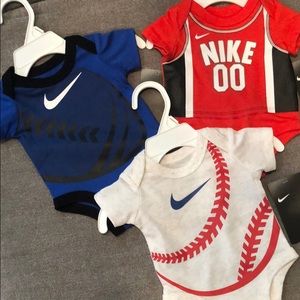 ***NWT***3 Nike Onsies